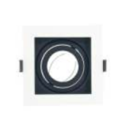 TL-FRAME 14 Square LED Frame 100x40mm with 90mm Cutout, Offers Balanced Illumination and Easy Mounting, Perfect for Hospitality and Office Environments